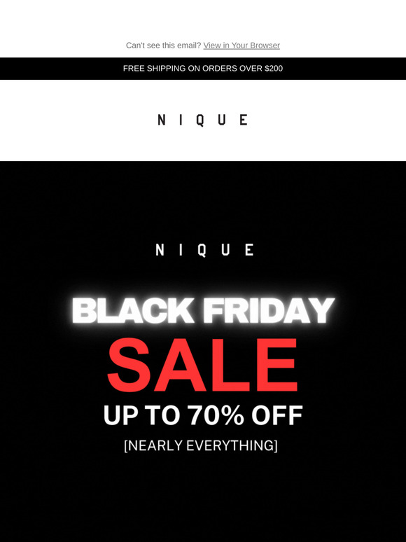 Up to 70% Off. Black Friday Starts Now