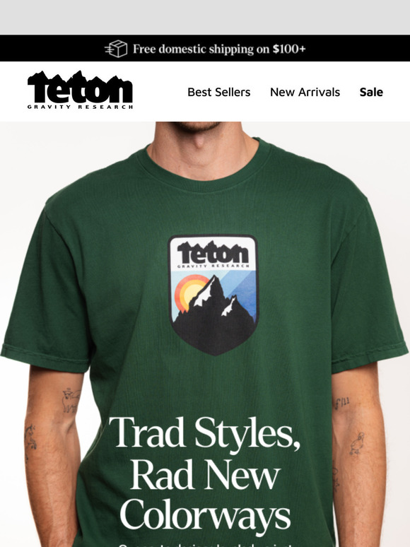 Trad Styles, Rad New Colorways