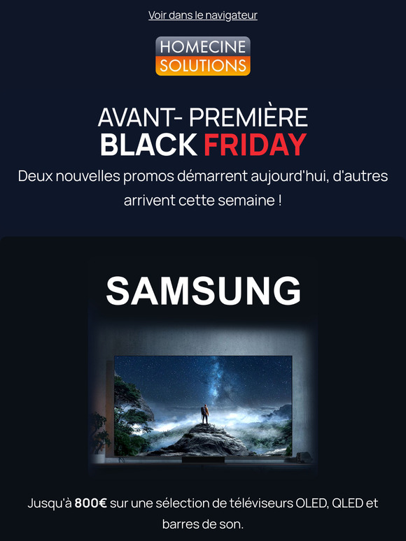 Black Friday : de nouvelles offres sont disponibles !