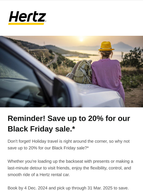 ⌛ You can still save for our Black Friday Sale!