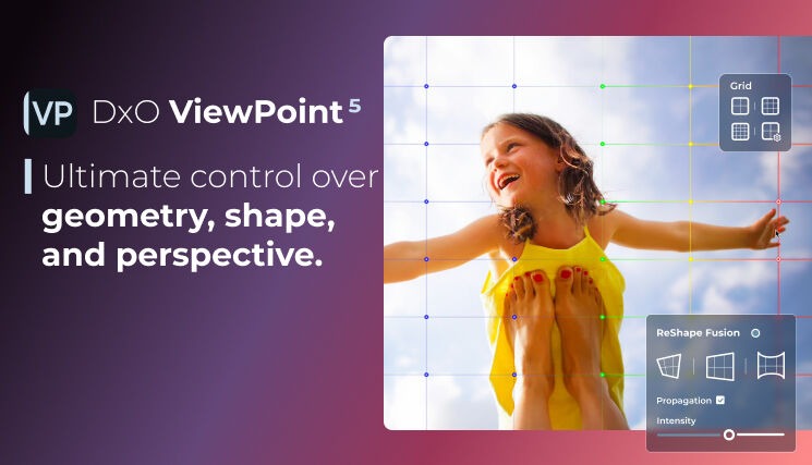 Ultimate control over geometry, shape, and perspective.