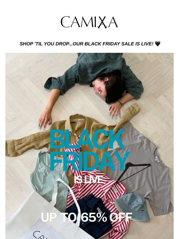 Black Friday Sale Is Live! 25-65% Off EVERYTHING 🖤