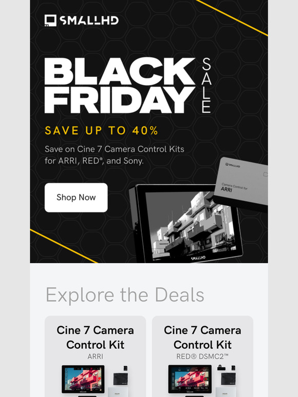 Camera Control Bundles for Black Friday