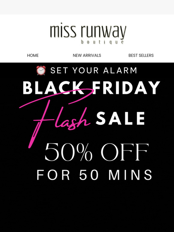 The biggest BLACK FRIDAY Sale is coming!
