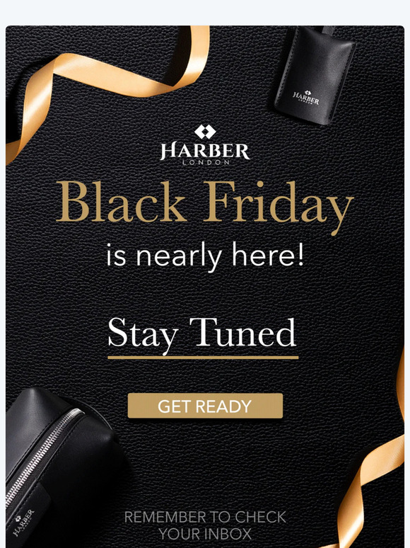 Black Friday is nearly here! | Harber London