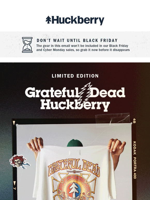 Just Dropped: Huckberry x Grateful Dead