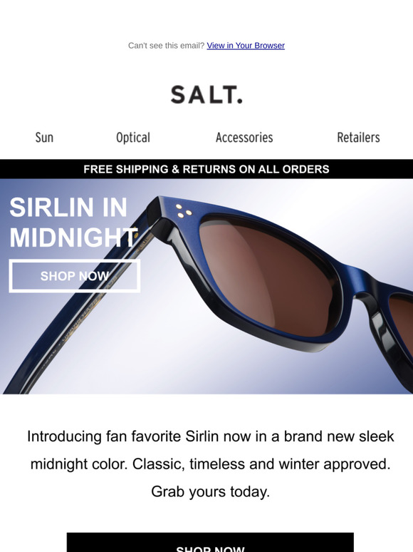 Don't miss out | Sirlin in Midnight