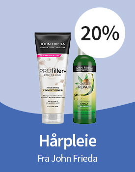 Spar 20% på John Frieda