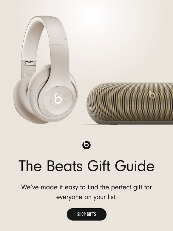 The Beats Gift Guide is here  🎁
