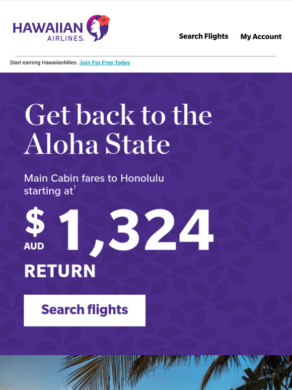 Follow the low fares to Hawai‘i