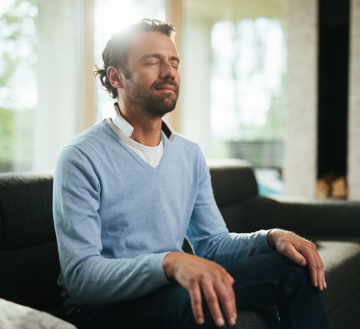 Man Vagus Nerve Stimulation PEMF Device