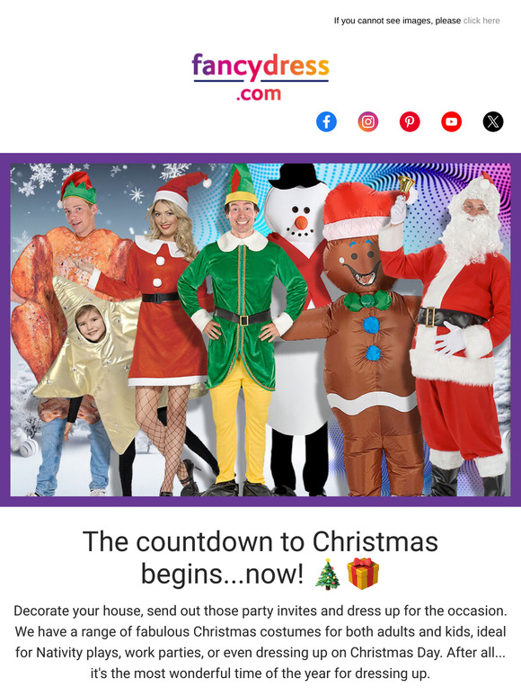 Find the Perfect Christmas Costume 🎅