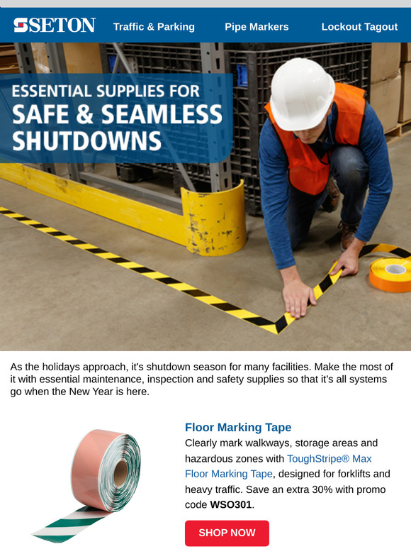 Stock up on shutdown safety essentials