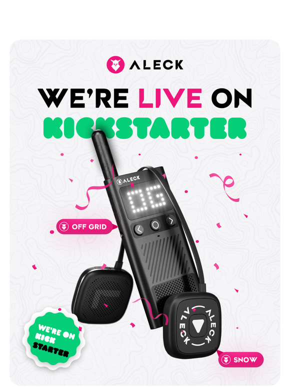 Our Kickstarter is LIVE!