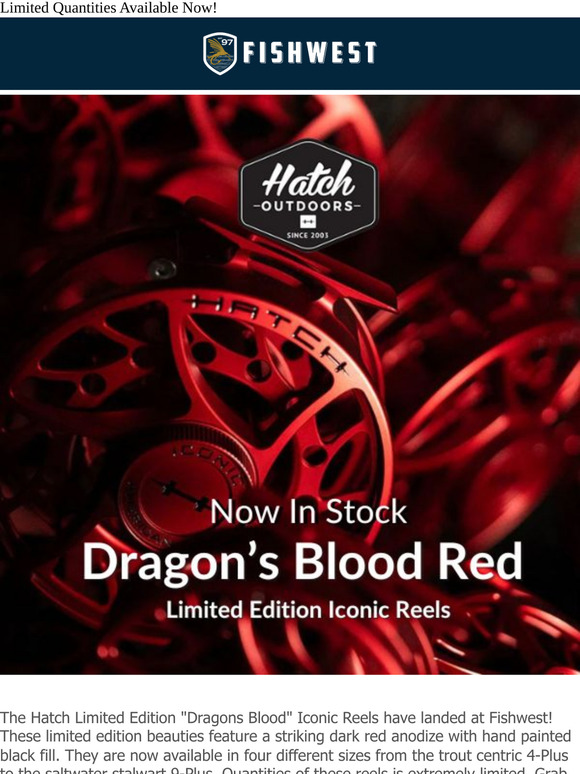 Hatch Dragon's Blood Iconic Reels Are Here!🐉