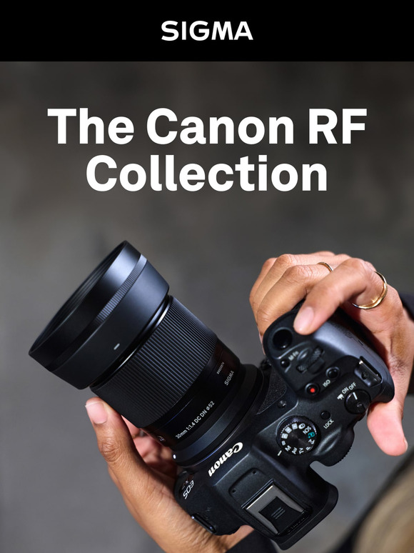 It’s here: The Canon RF Collection