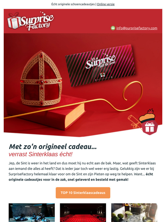 Wat geeft Sint aan iemand die alles al heeft? 🎁
