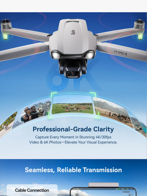 🎉Exclusive Deal: Save 13% on the All-New Ruko F11PRO 2 Drone – Limited Time Offer! 🚁