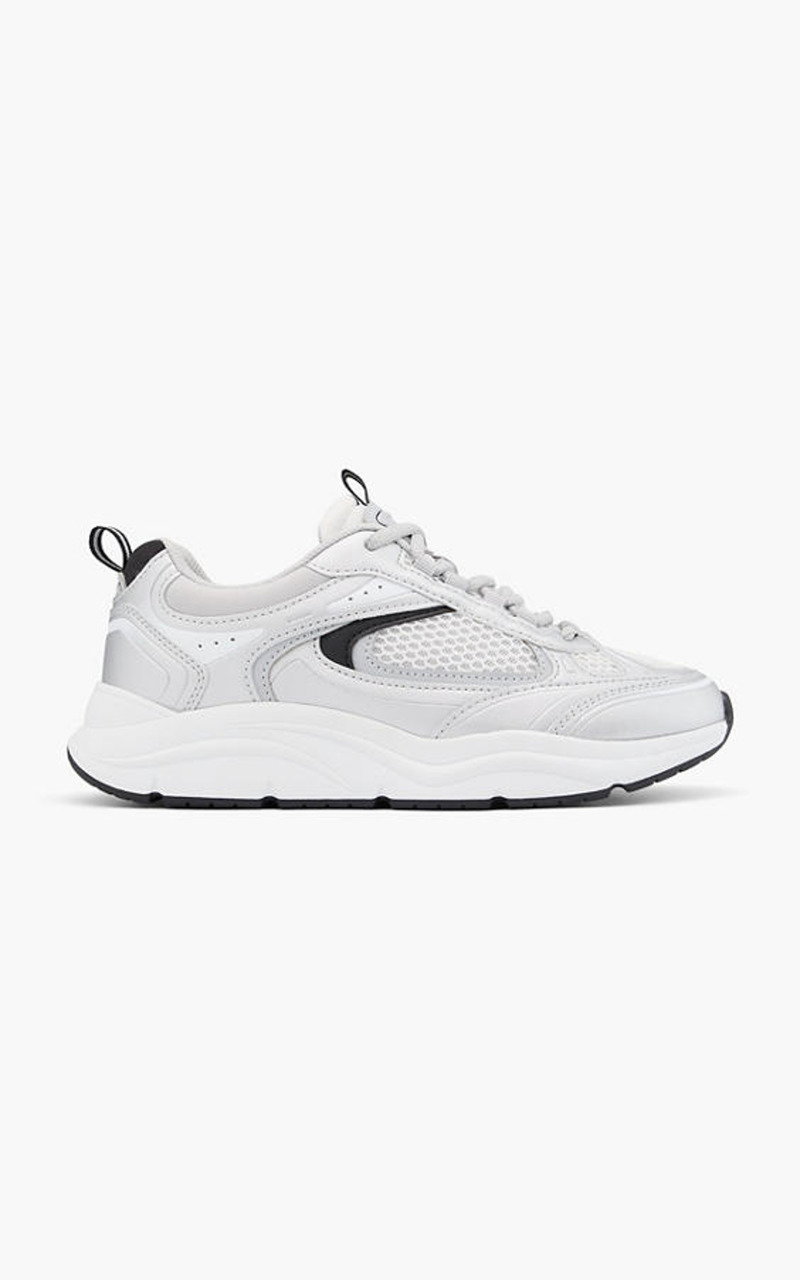 Women's Metallic Casual Chunky Runner Trainer