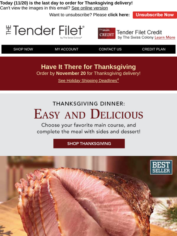 Last Chance to Make Thanksgiving Dinner Planning a Breeze