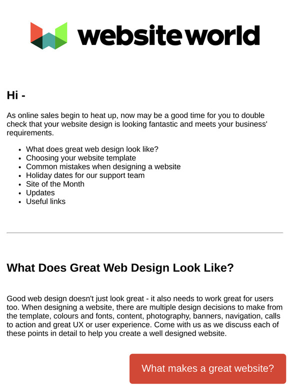 November Web Design News