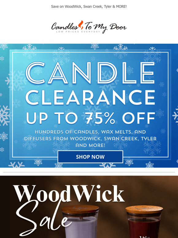 Endless Candle Deals for the Holiday Season! 🎄 Up To 75% OFF