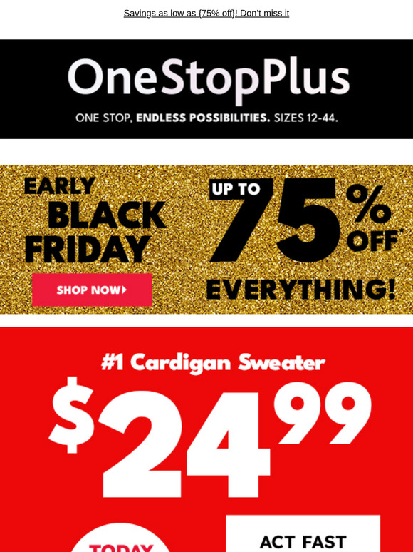 The #1 cardigan sweater is on sale!