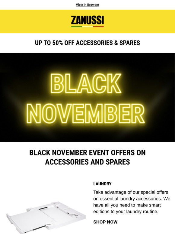 Save Up To 50% This Black November