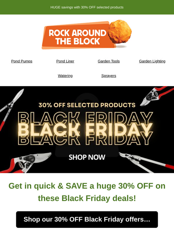 ✂️ 30% Off - Black Friday Deals Inside!