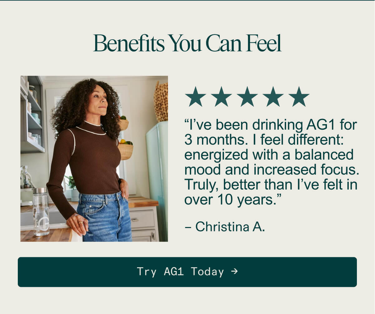 Why AG1
