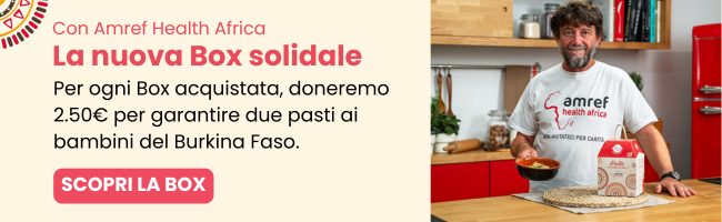 La nuova Box solidale in collaborazione con Amref Health Africa