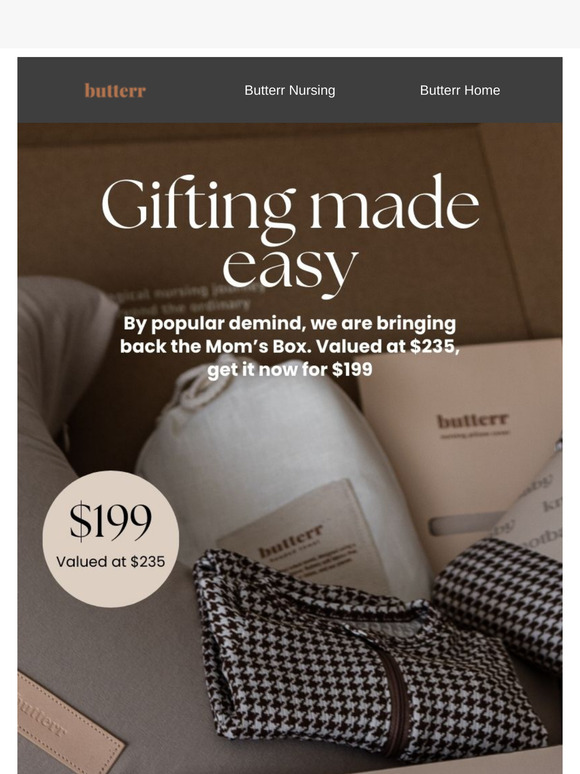 Gifting made easy✨ We are bringing back the Mom's Box!