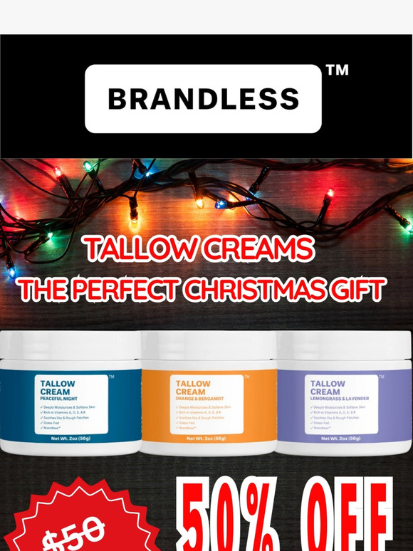 🚨EMERGENCY ALERT: CHRISTMAS TALLOWS $25 TODAY ONLY!