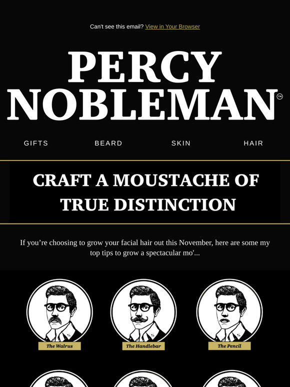 How are you styling your mo' this November?