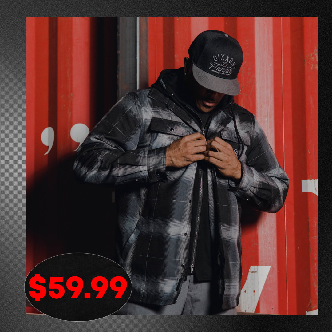 Destroyer Hooded Flannel Jacket