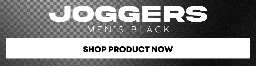 Men's Joggers - Black