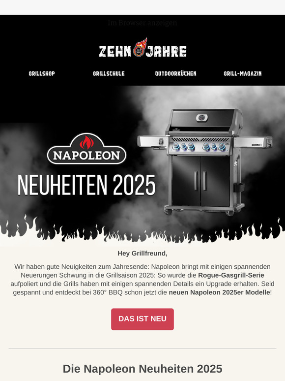 Napoleon Neuheiten 2025 bei 360° BBQ!🔥