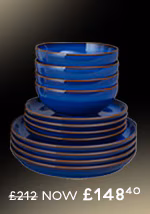 Imperial Blue 12 Piece Coupe Set