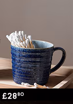 Studio Blue 2 Piece Ridged Mug Set