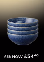 Studio Blue Cobalt Set Of 4 Cereal Bowls