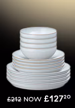 White Speckle 12 Piece Tableware Set