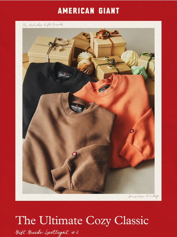 Gift Guide: American Vintage Crew