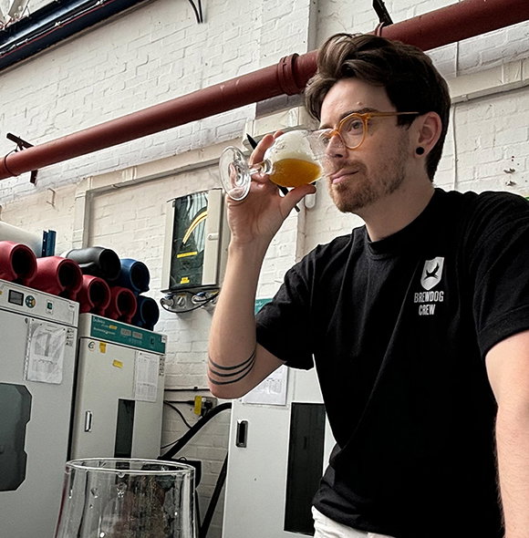 “It’s such a simple process…”  AJ, OUTPOST BREWER AT BREWDOG WATERLOO