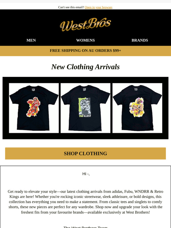 Fresh Drops from adidas, Fubu, WNDRR & Retro Kings!