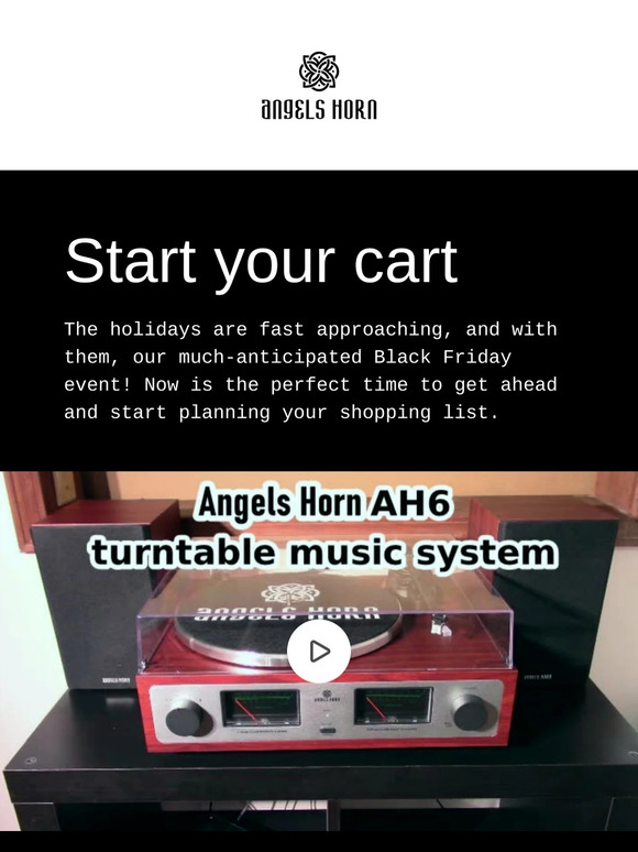Start your cart