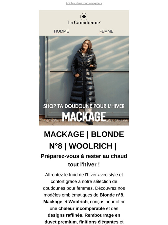 ❄️ Mesdames, quelle doudoune choisirez-vous pour rester au chaud tout l'hiver ?