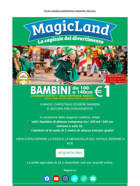 Magic Christmas è ancora più conveniente!