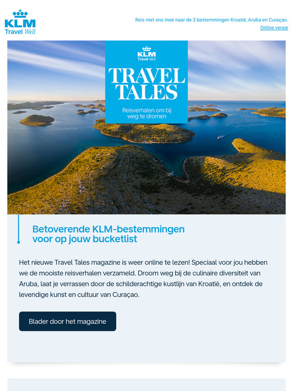 Drie inspirerende bestemmingen
