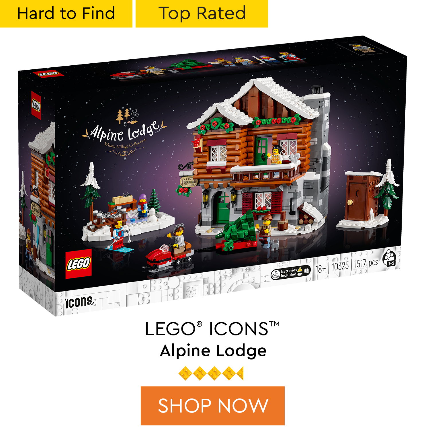 LEGO® ICONS™ Alpine Lodge