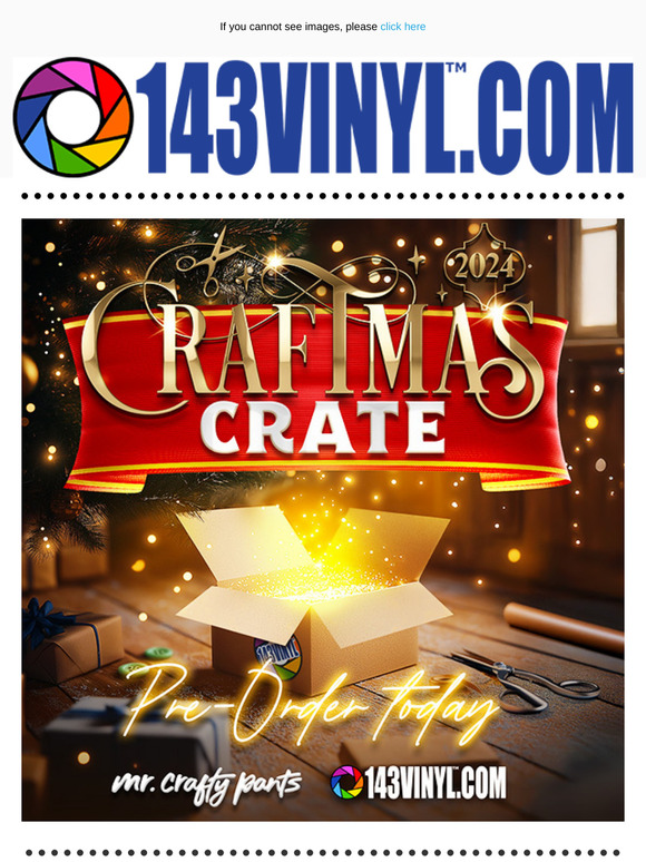 143Vinyl: 🎄 The Mr. Crafty Pants Craftmas Crate Mystery Box Is FINALLY ...